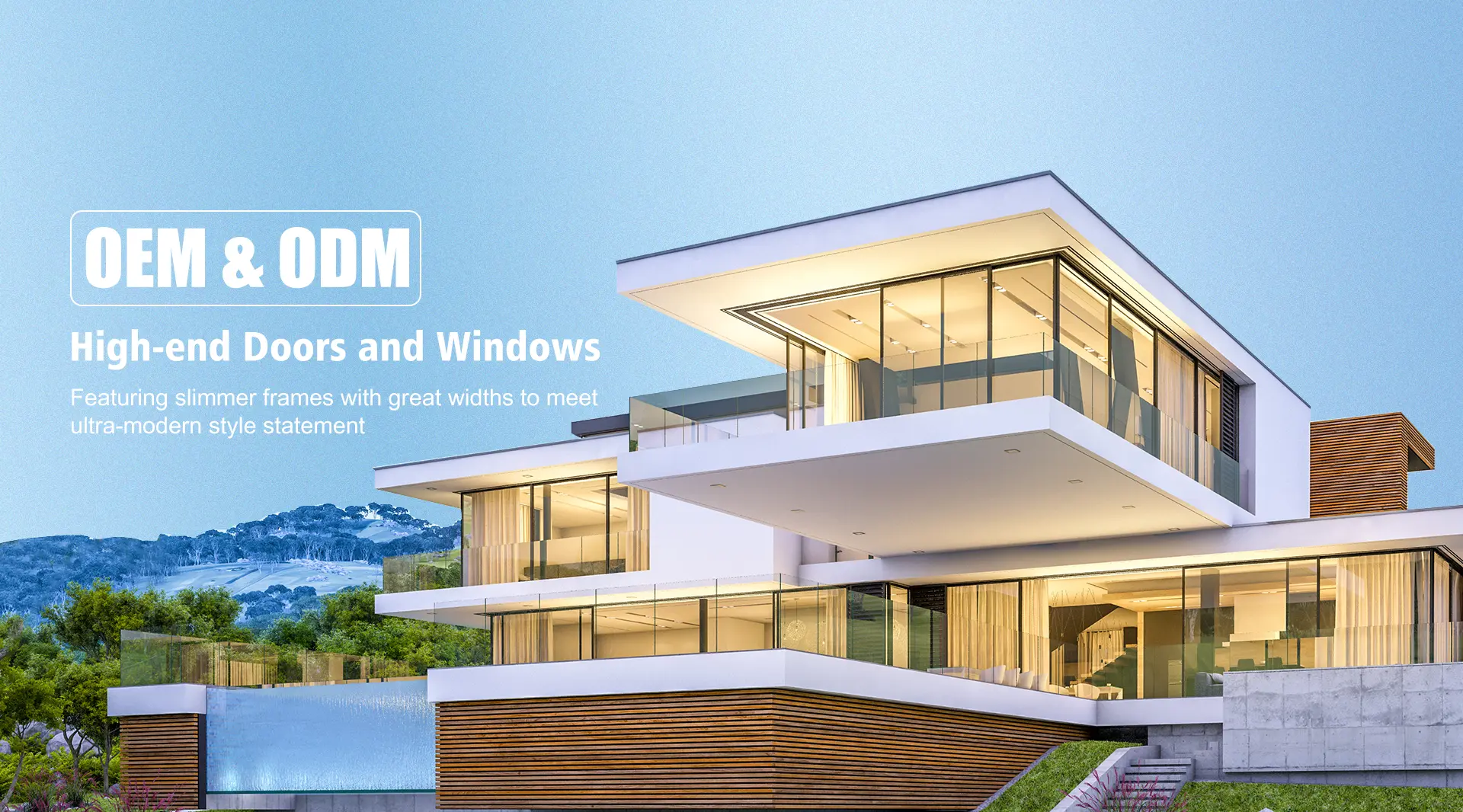 Kina High-end Custom Doors Factory